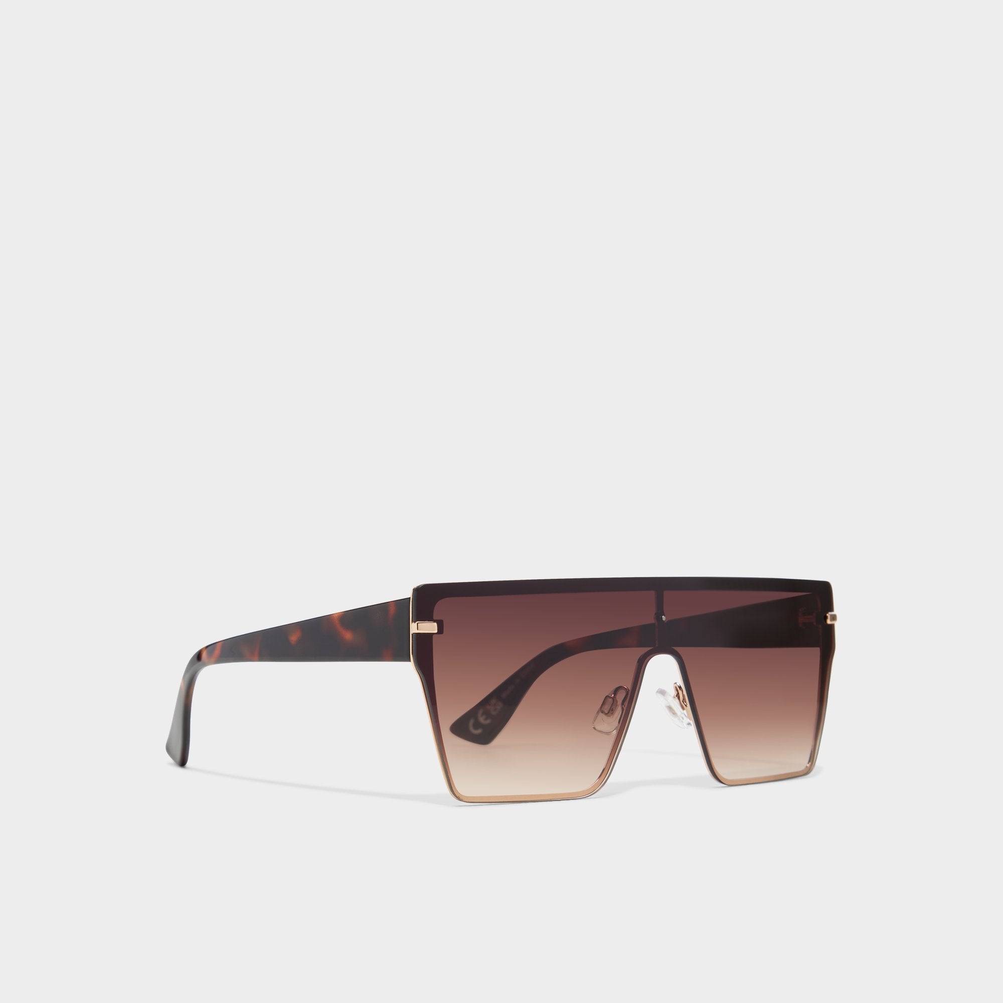 Aldo Gavenany Other Brown Women's Shield - Shield sunglasses Other Brown