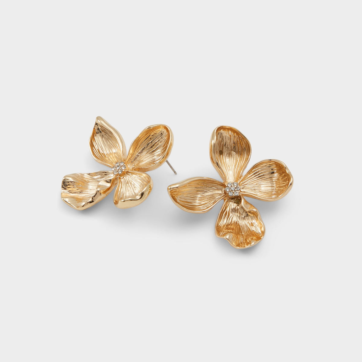 Aldo Floraluxe Gold/Clear Multi Women's Earrings - Earrings Gold/Clear Multi