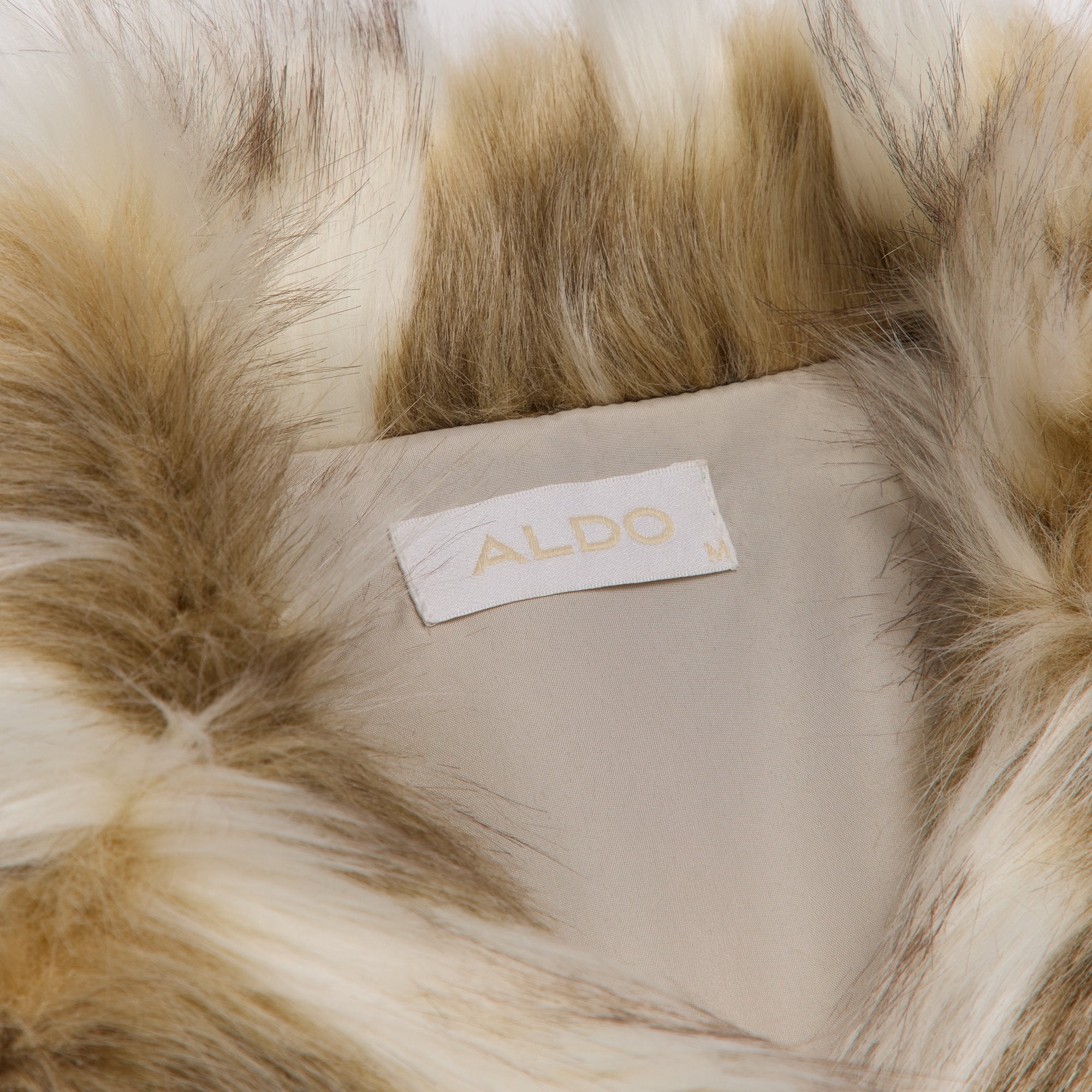 Aldo Alpenglow in Ice - Faux fur jacket Ice