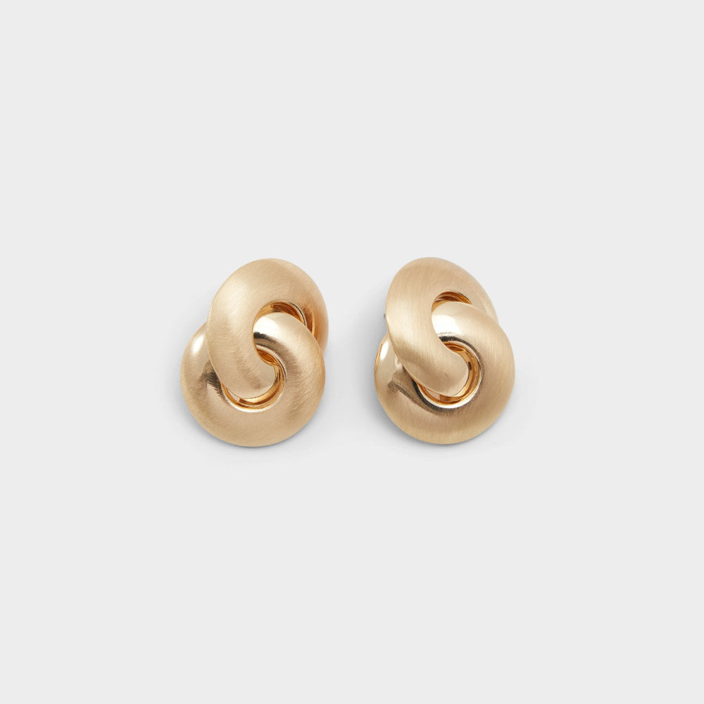 Aldo Bateriel Gold Women's Earrings - Button earrings Gold