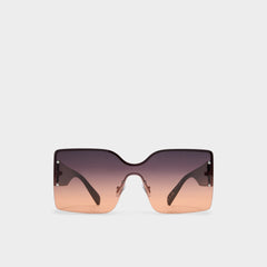 Aldo Lalaendrax Black/Gold Multi Women's Square - Square sunglasses Black/Gold Multi