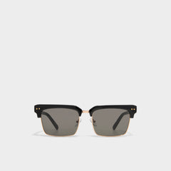 Aldo Apanas Black/Gold Multi Women's Square - Rectangle sunglasses Black/Gold Multi