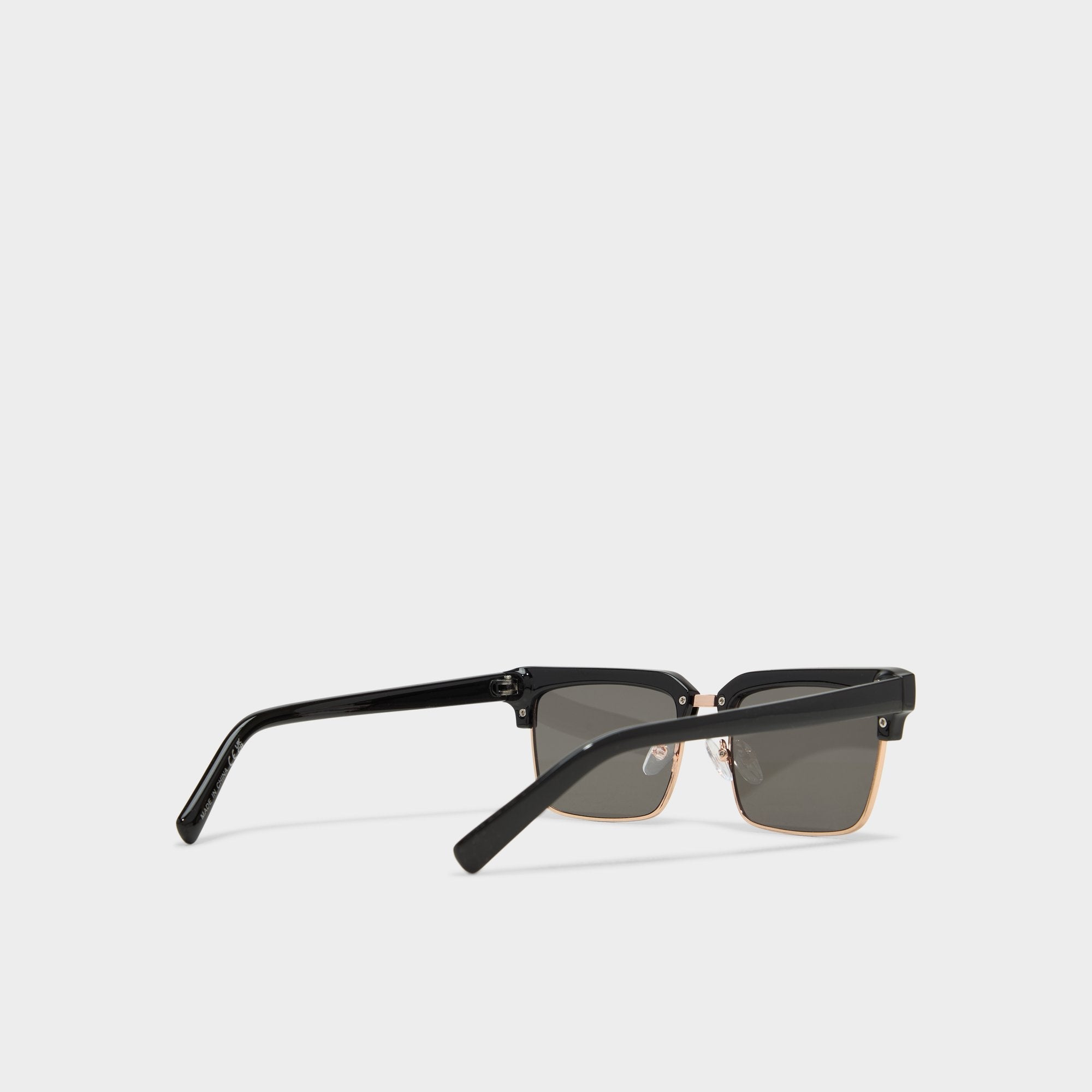 Aldo Apanas Black/Gold Multi Women's Square - Rectangle sunglasses Black/Gold Multi