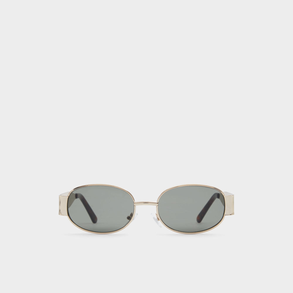 Aldo Unirerin Gold Women's Round - Round sunglasses Gold