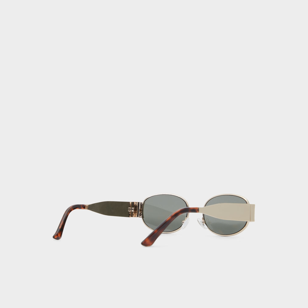 Aldo Unirerin Gold Women's Round - Round sunglasses Gold