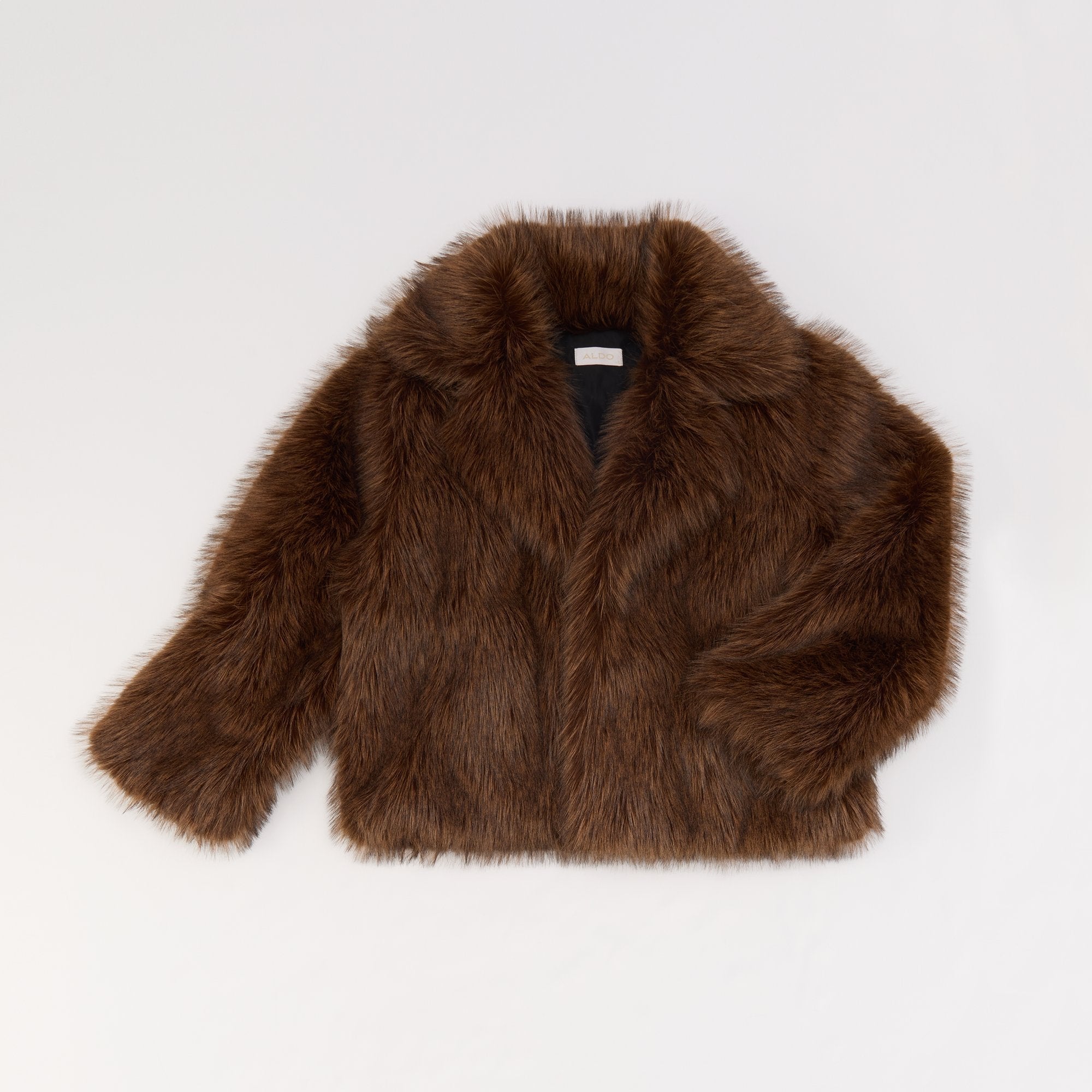 Aldo Hazella in Brown - Faux fur jacket Brown