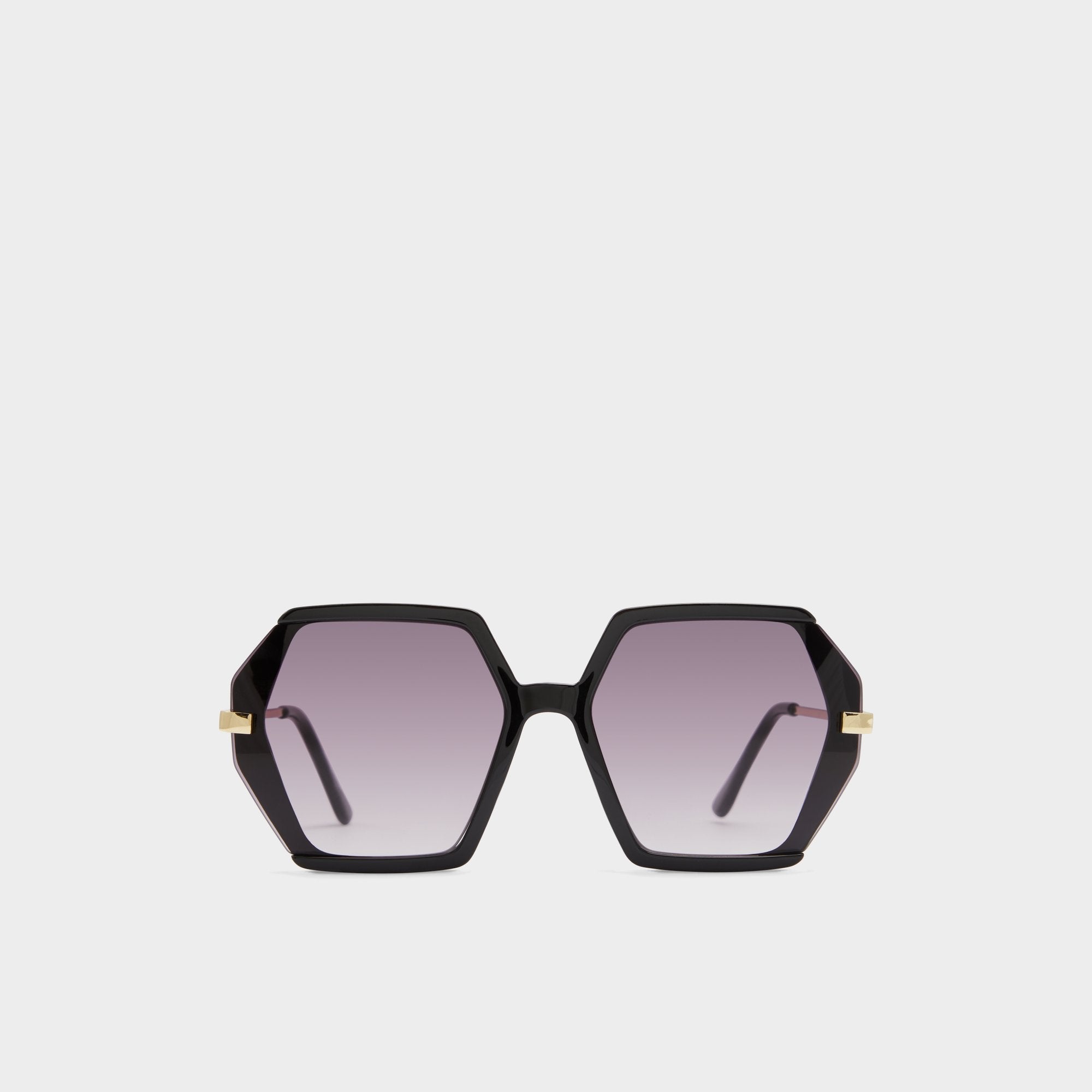 Aldo Yboa Black/Gold Multi Women's Statement sunglasses - Sunglasses Black/Gold Multi