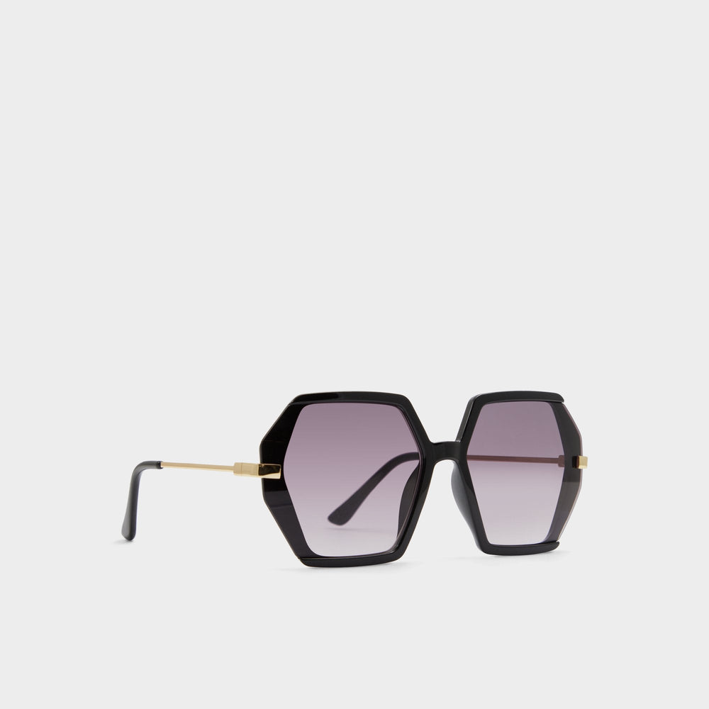 Aldo Yboa Black/Gold Multi Women's Statement sunglasses - Sunglasses Black/Gold Multi