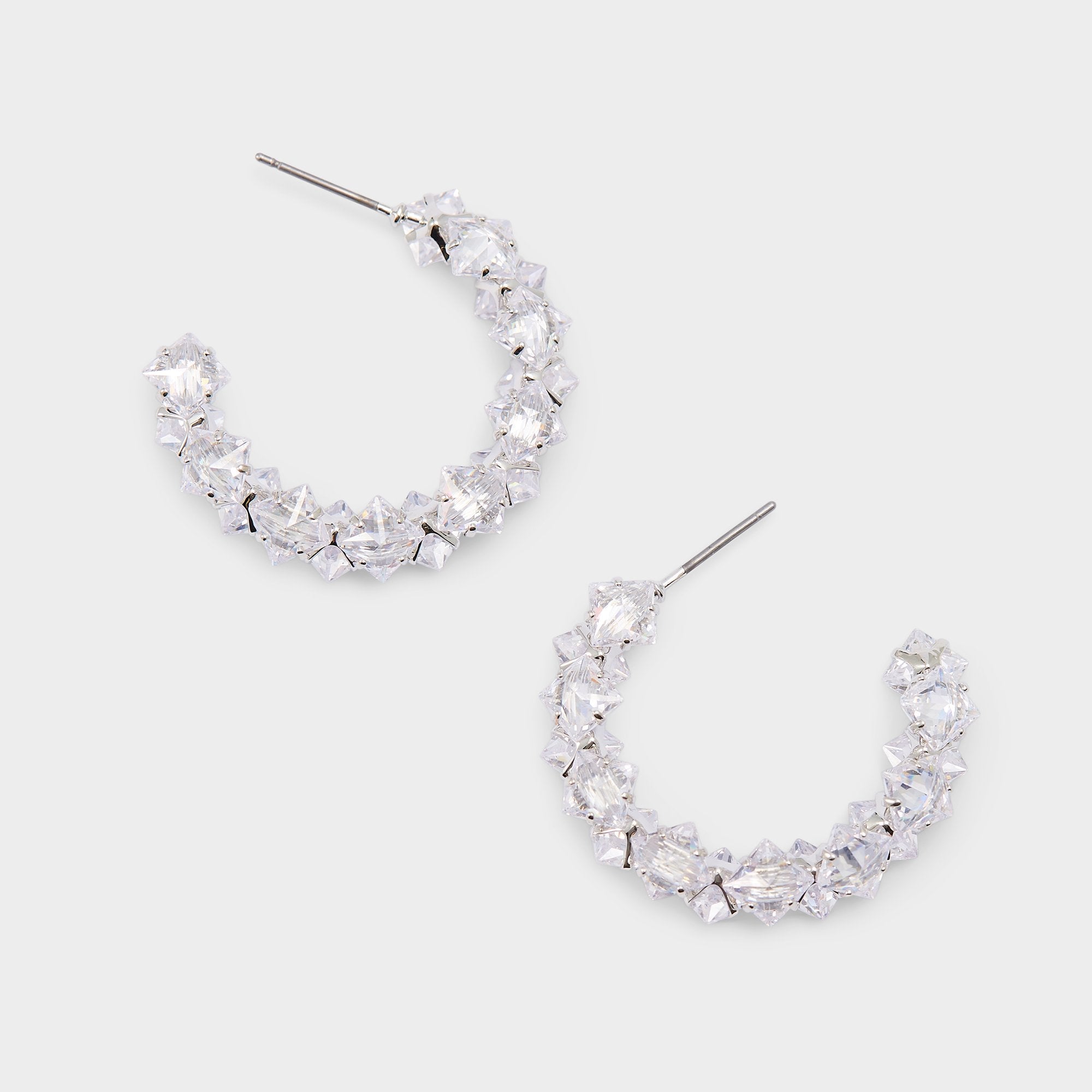 Aldo Adedrimar Silver/Clear Multi Women's Cubic Zirconia - Earrings Silver/clear multi