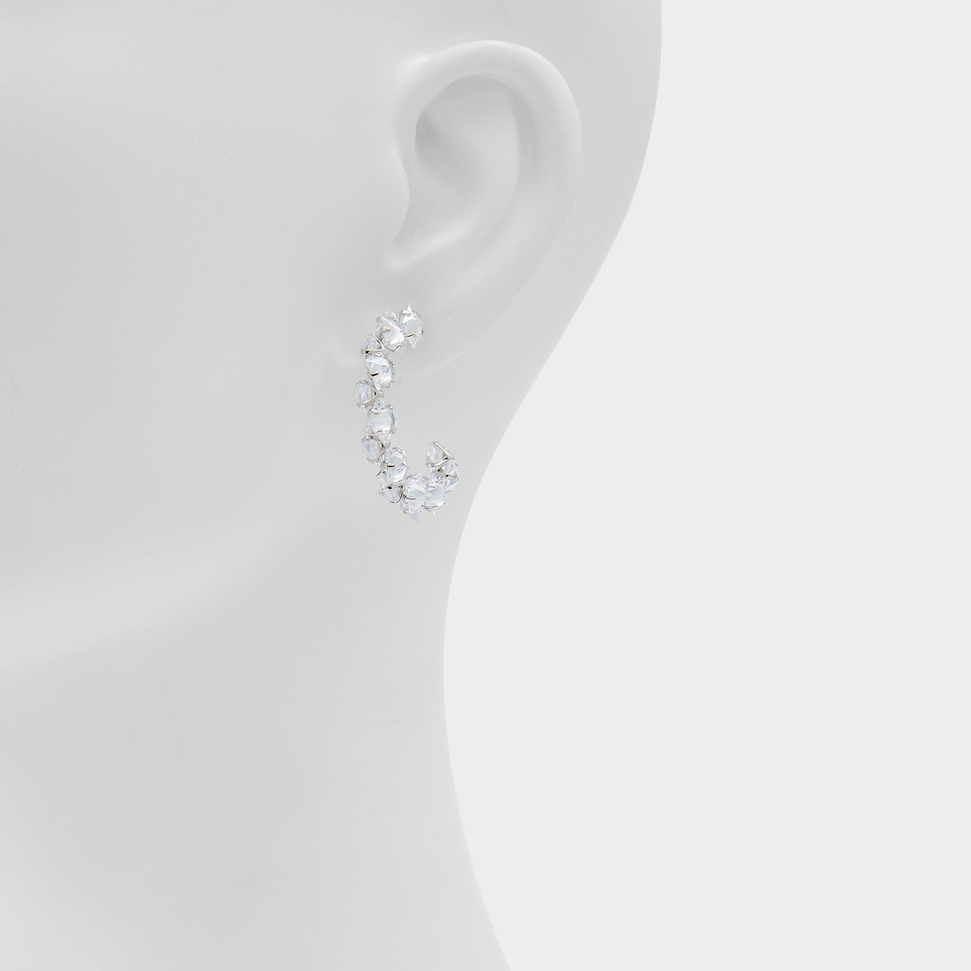 Aldo Adedrimar Silver/Clear Multi Women's Cubic Zirconia - Earrings Silver/clear multi