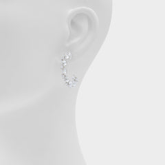 Aldo Adedrimar Silver/Clear Multi Women's Cubic Zirconia - Earrings Silver/clear multi