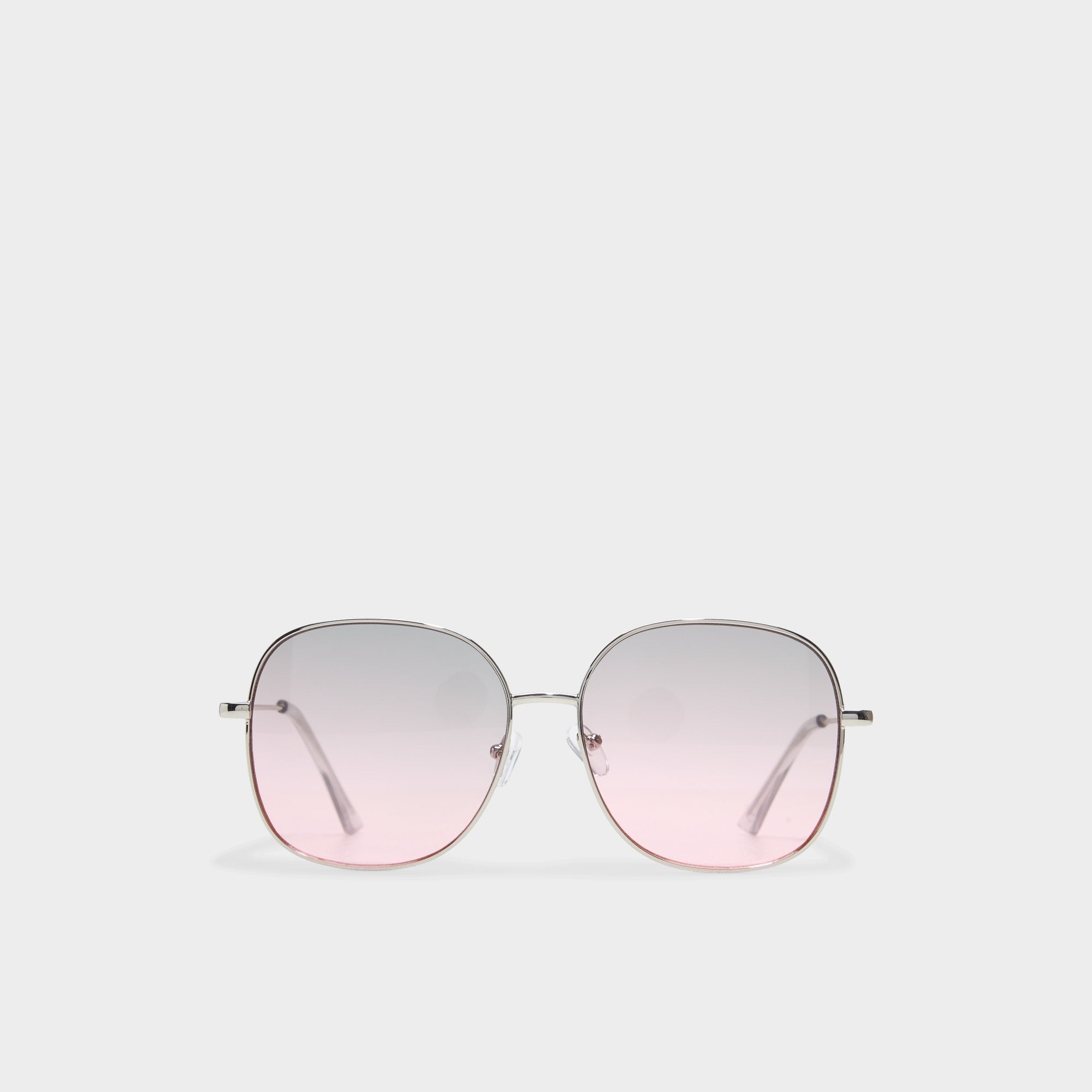 Aldo Grasien Silver Women's Square - Square sunglasses Silver