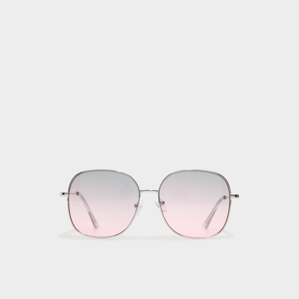 Aldo Grasien Silver Women's Square - Square sunglasses Silver