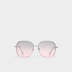 Aldo Grasien Silver Women's Square - Square sunglasses Silver