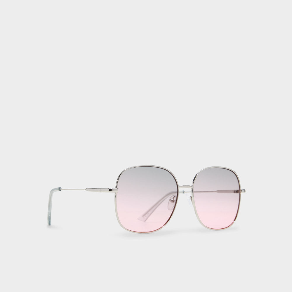 Aldo Grasien Silver Women's Square - Square sunglasses Silver