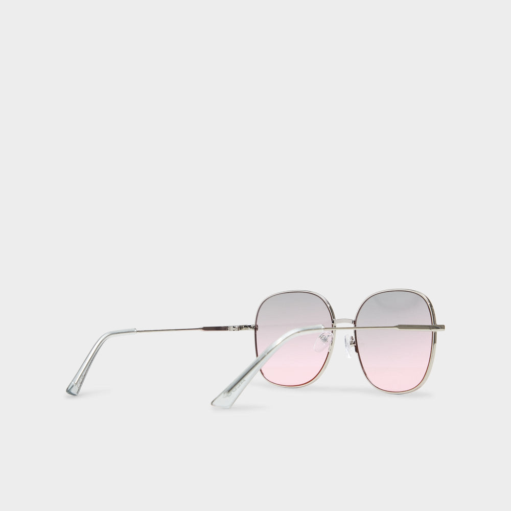 Aldo Grasien Silver Women's Square - Square sunglasses Silver