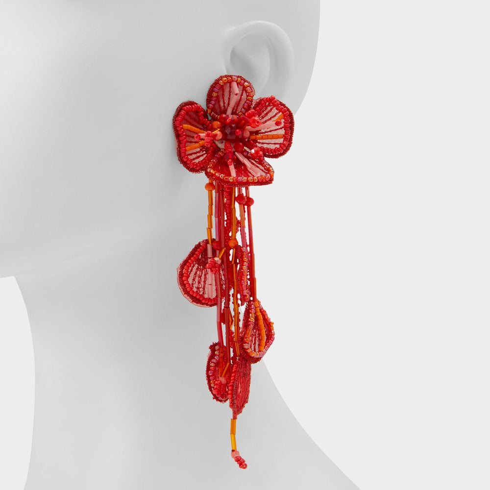 Aldo Rosellia Red Women's Earrings - Chandelier earrings Red