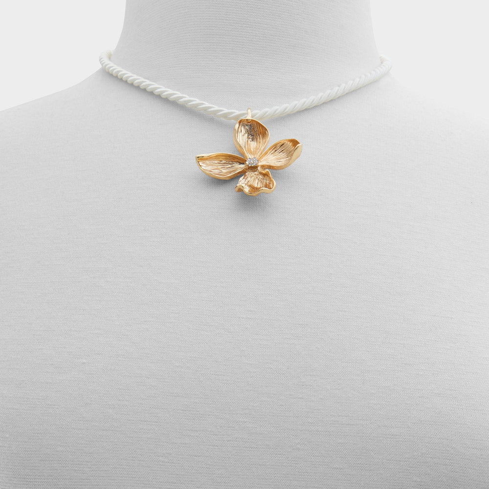 Aldo Chicadellicc Gold/Clear Multi Women's Necklaces - Necklace Gold/Clear Multi