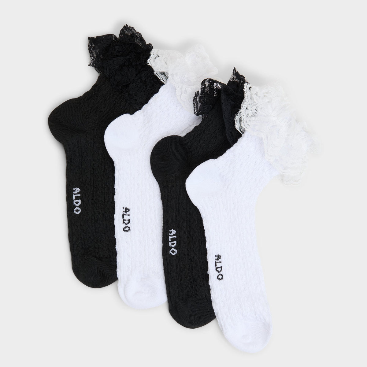 Aldo Lacefrills White Women's Socks - Socks White