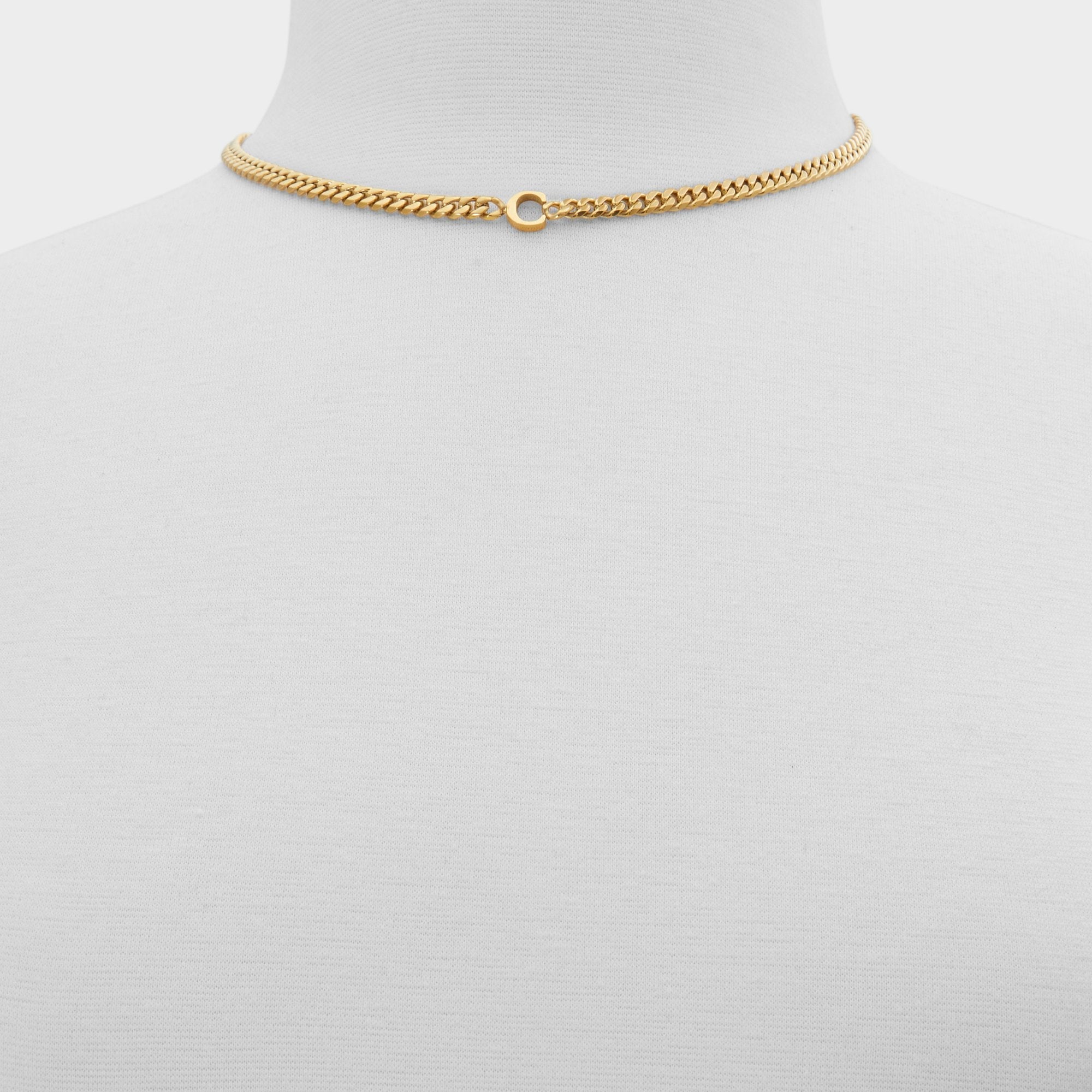 Aldo Yourletters Gold Women's Necklaces - Necklace Gold