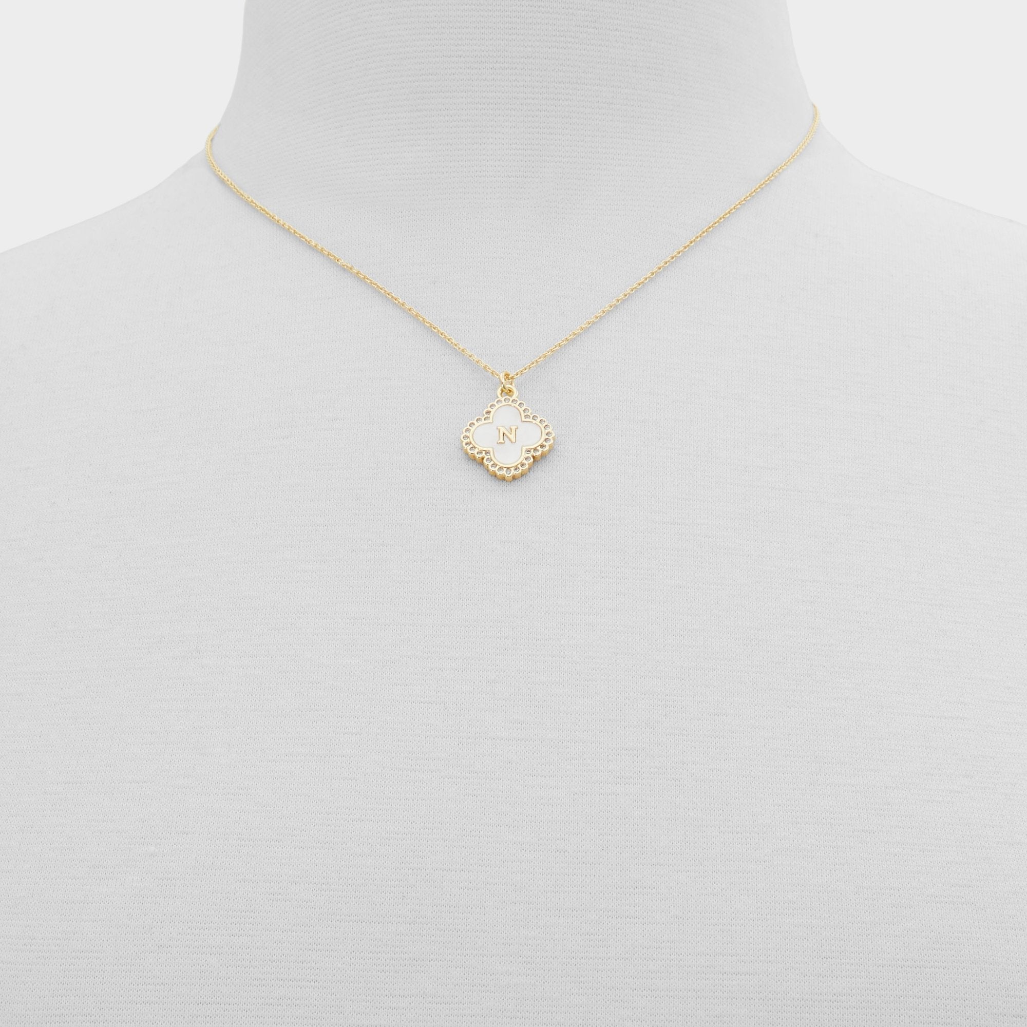 Aldo Broisa Gold Women's Cubic Zirconia - Necklace Gold