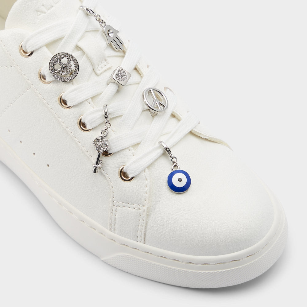 Aldo Lacecharms Silver/Clear Multi Women's Shoe Charms & Laces - Shoe charms Silver/Clear Multi