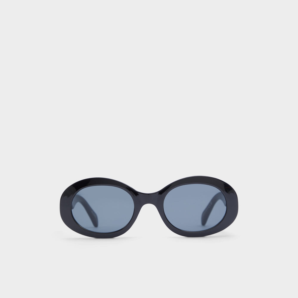 Aldo Celiane Black Women's Sunglasses - Oval sunglasses Black
