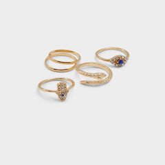 Aldo Eyeenvy Light Blue Women's Rings - Stackable rings Light Blue