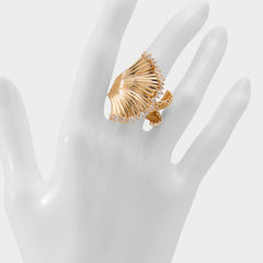 Aldo Fariarie in Gold Clear Multi - Ring Gold/clear multi