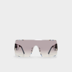 Aldo Taloteriel Silver Women's Shield - Shield sunglasses Silver