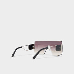 Aldo Taloteriel Silver Women's Shield - Shield sunglasses Silver