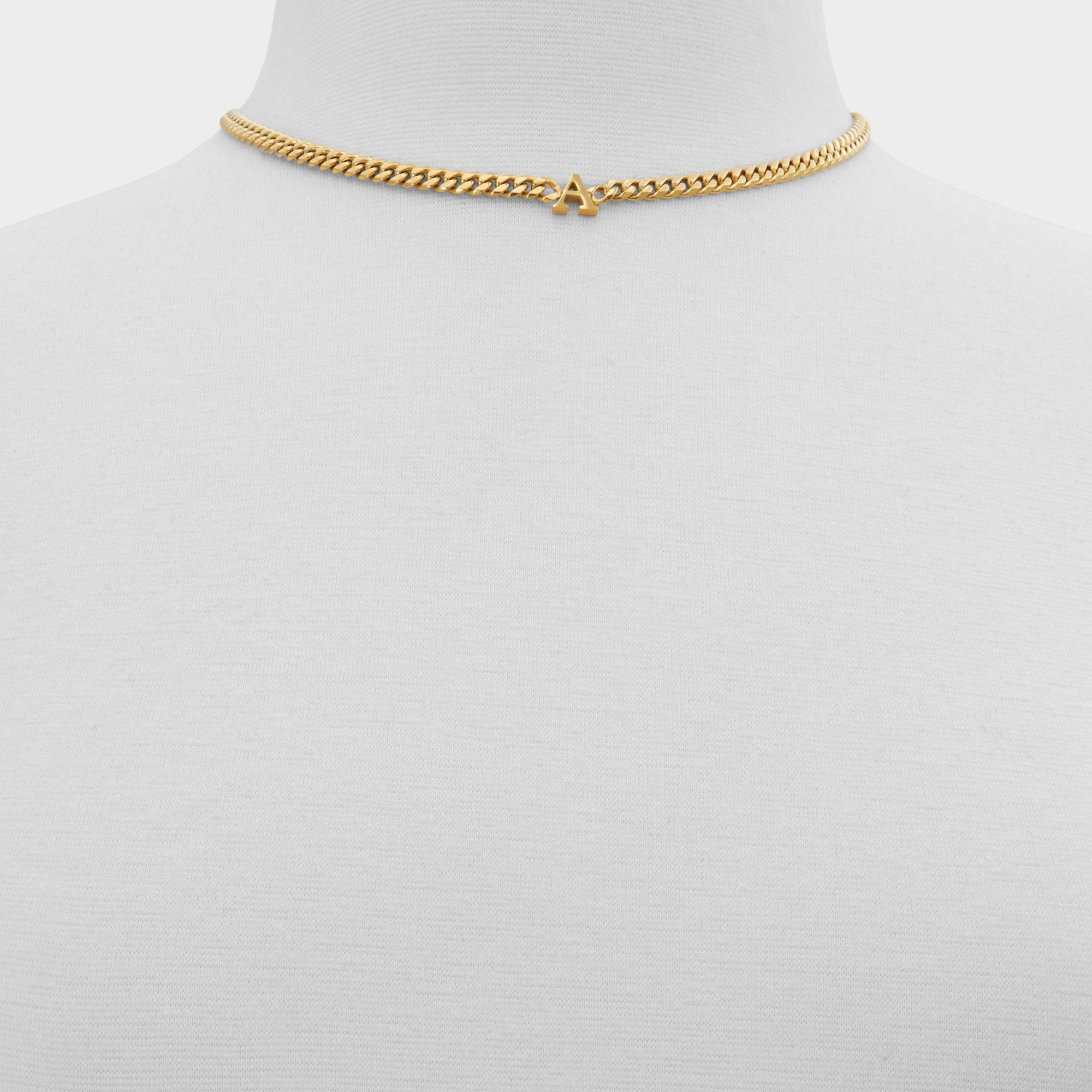 Aldo Yourletters Yellow Women's Necklaces - Necklace Yellow