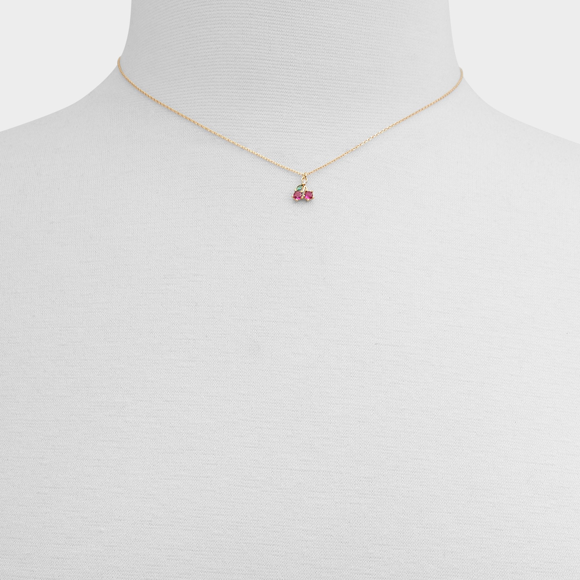 Aldo Cerisee Red Women's Gold plated - Necklace Red