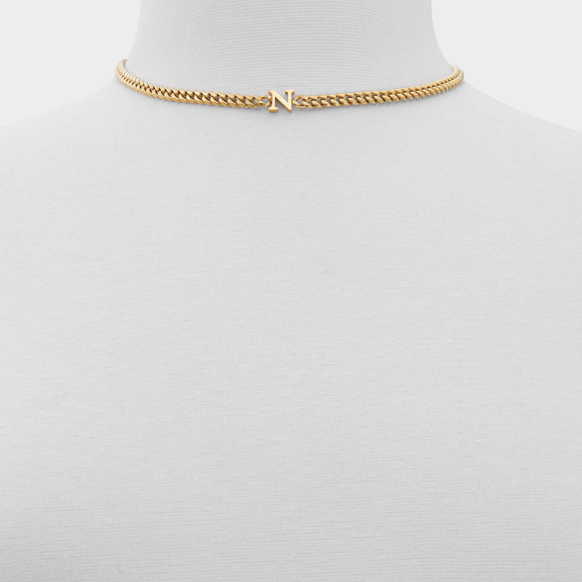Aldo Yourletters Gold Women's Necklaces - Necklace Gold