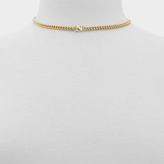 Aldo Yourletters Gold Women's Necklaces - Necklace Gold