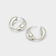 Aldo Cristyna Silver Women's Earrings - Hoop earrings Silver