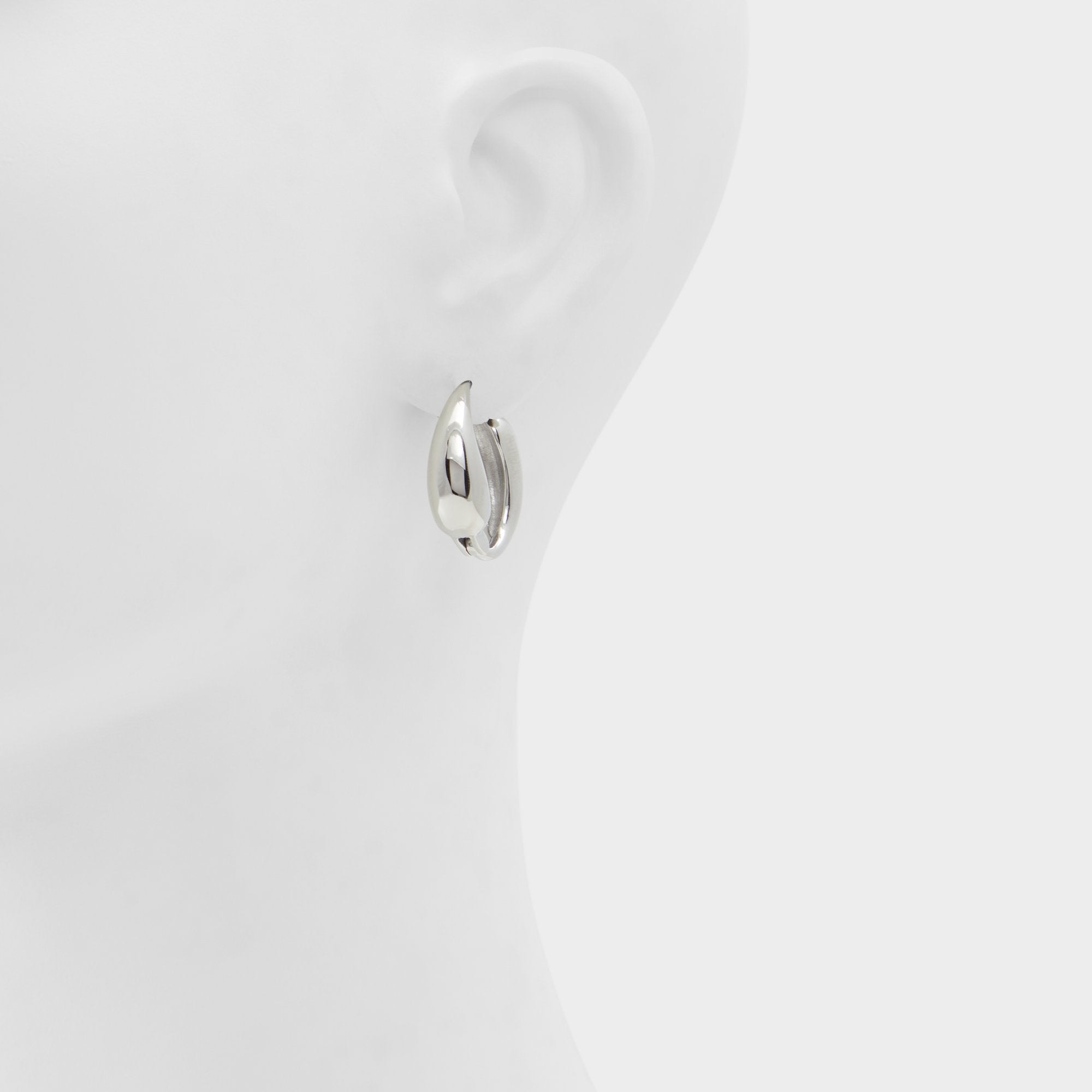 Aldo Cristyna Silver Women's Earrings - Hoop earrings Silver