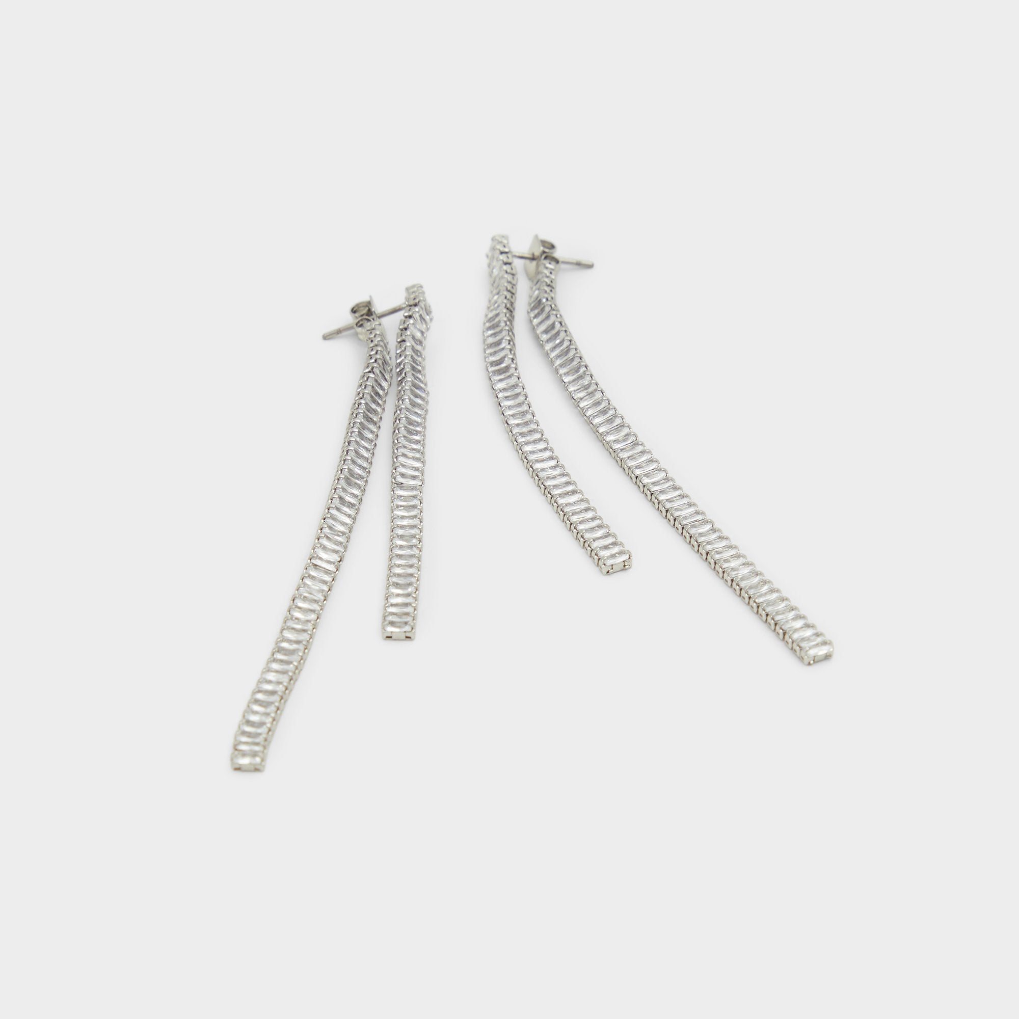 Aldo Svetna Silver/Clear Multi Women's Earrings - Drop earrings Silver/Clear Multi