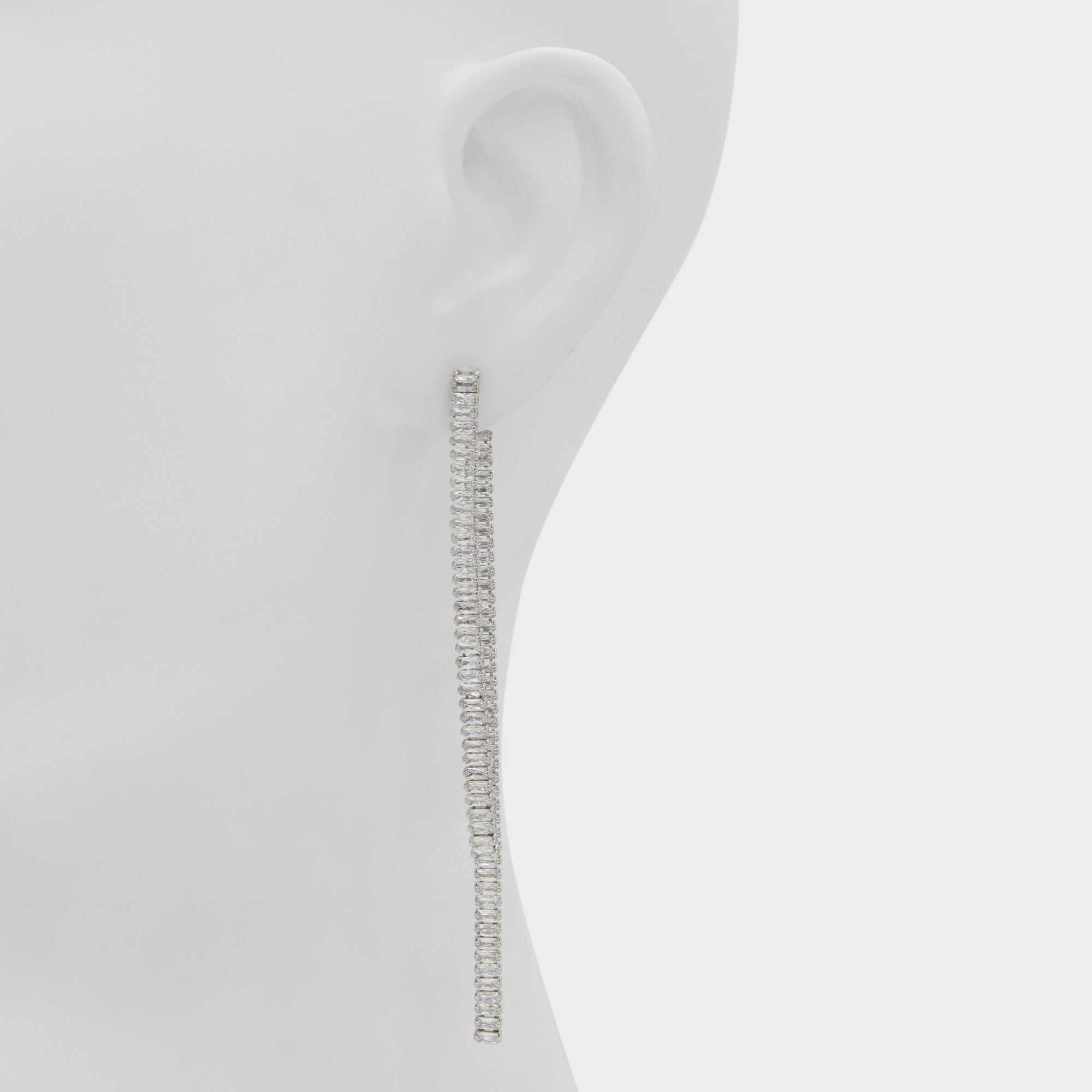 Aldo Svetna Silver/Clear Multi Women's Earrings - Drop earrings Silver/Clear Multi