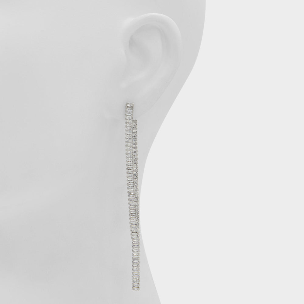 Aldo Svetna Silver/Clear Multi Women's Earrings - Drop earrings Silver/Clear Multi