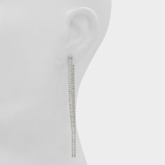 Aldo Svetna Silver/Clear Multi Women's Earrings - Drop earrings Silver/Clear Multi