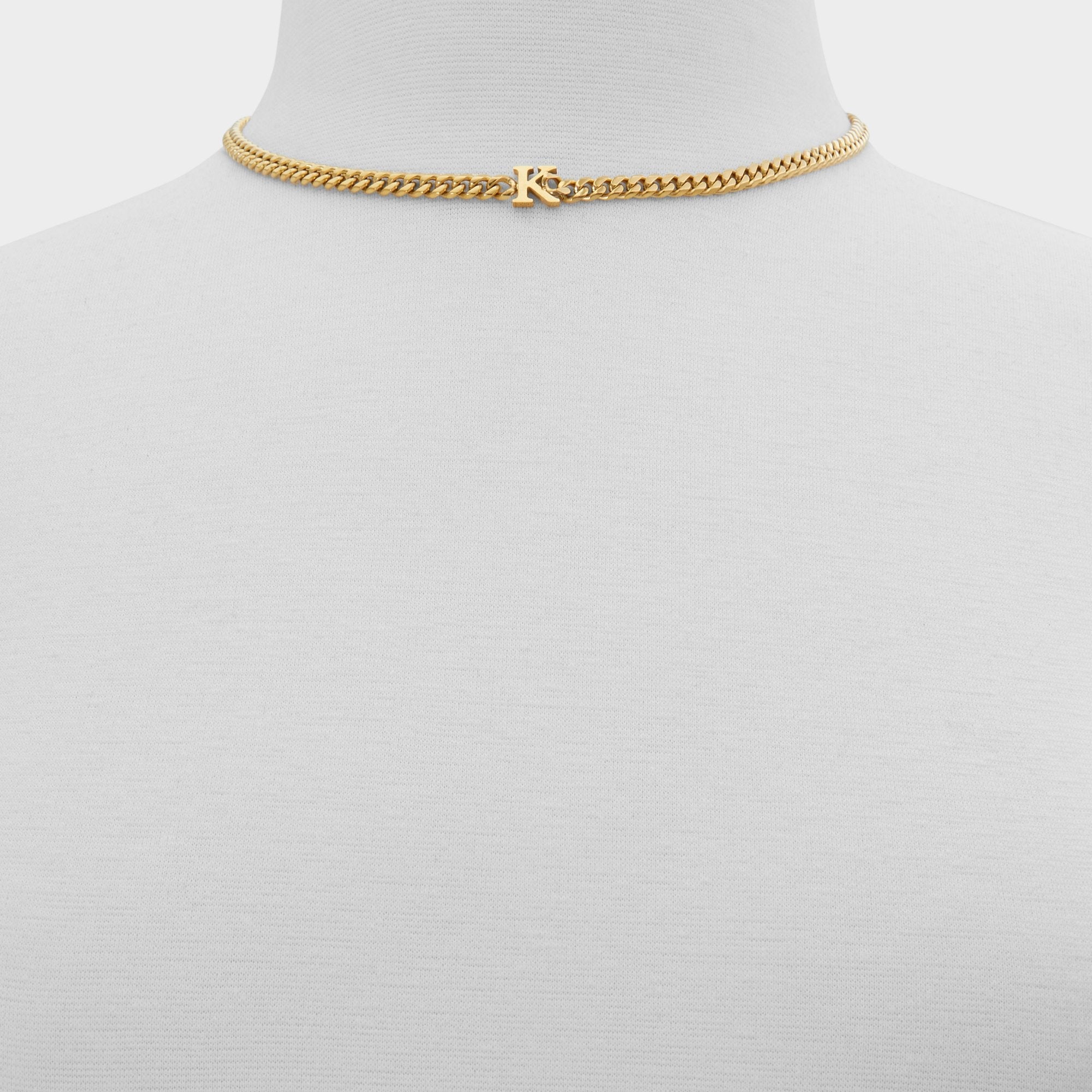 Aldo Yourletters Gold Women's Necklaces - Necklace Gold