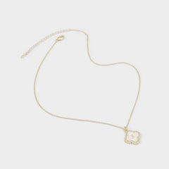 Aldo Broisa Gold Women's Cubic Zirconia - Necklace Gold
