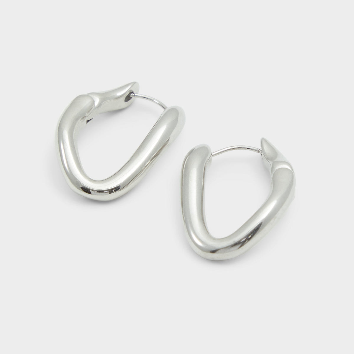 Aldo Khate Silver Women's Earrings - Hoop earrings Silver