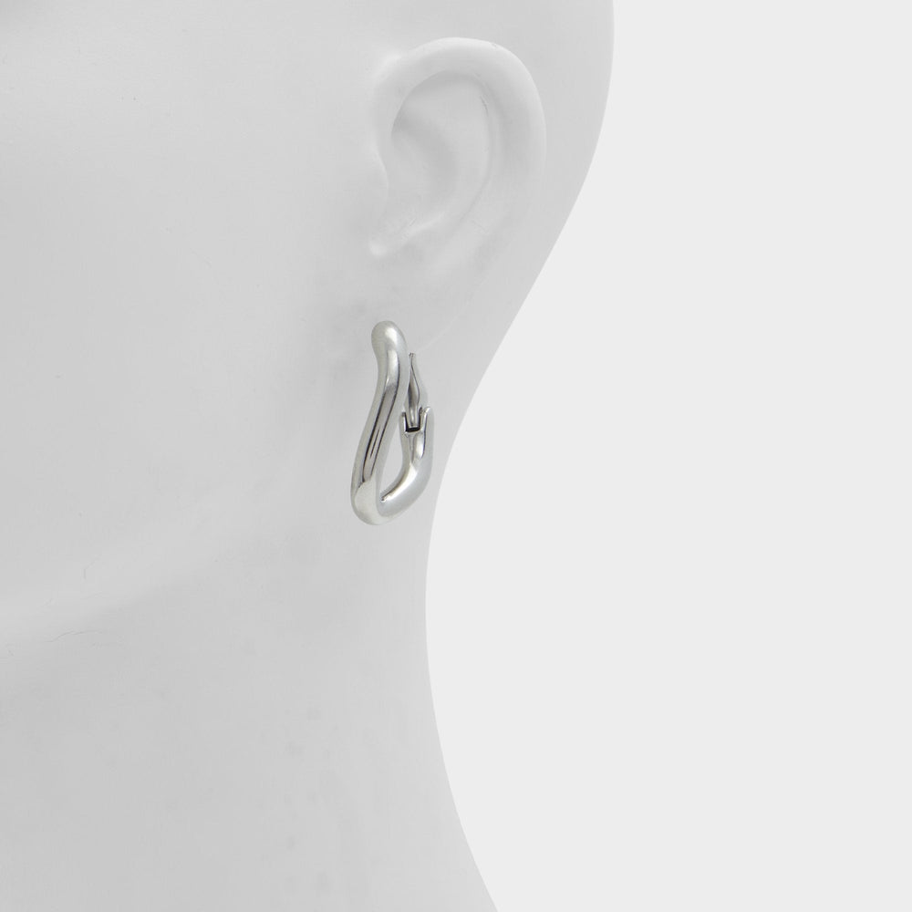 Aldo Khate Silver Women's Earrings - Hoop earrings Silver