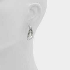Aldo Khate Silver Women's Earrings - Hoop earrings Silver