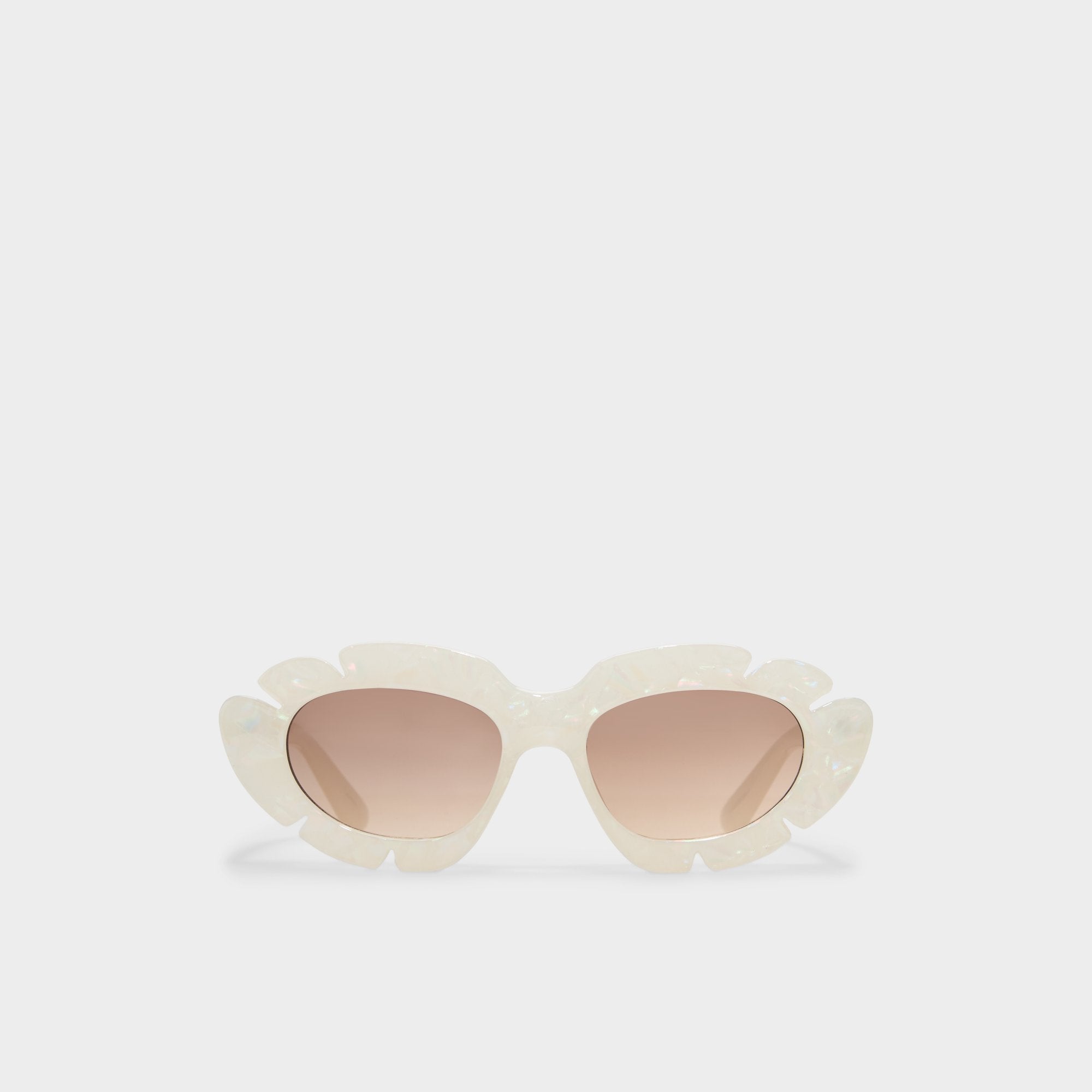 Aldo Caumasee White Women's Cat eye - Cat eye sunglasses White