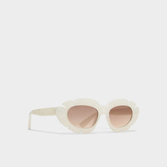 Aldo Caumasee White Women's Cat eye - Cat eye sunglasses White