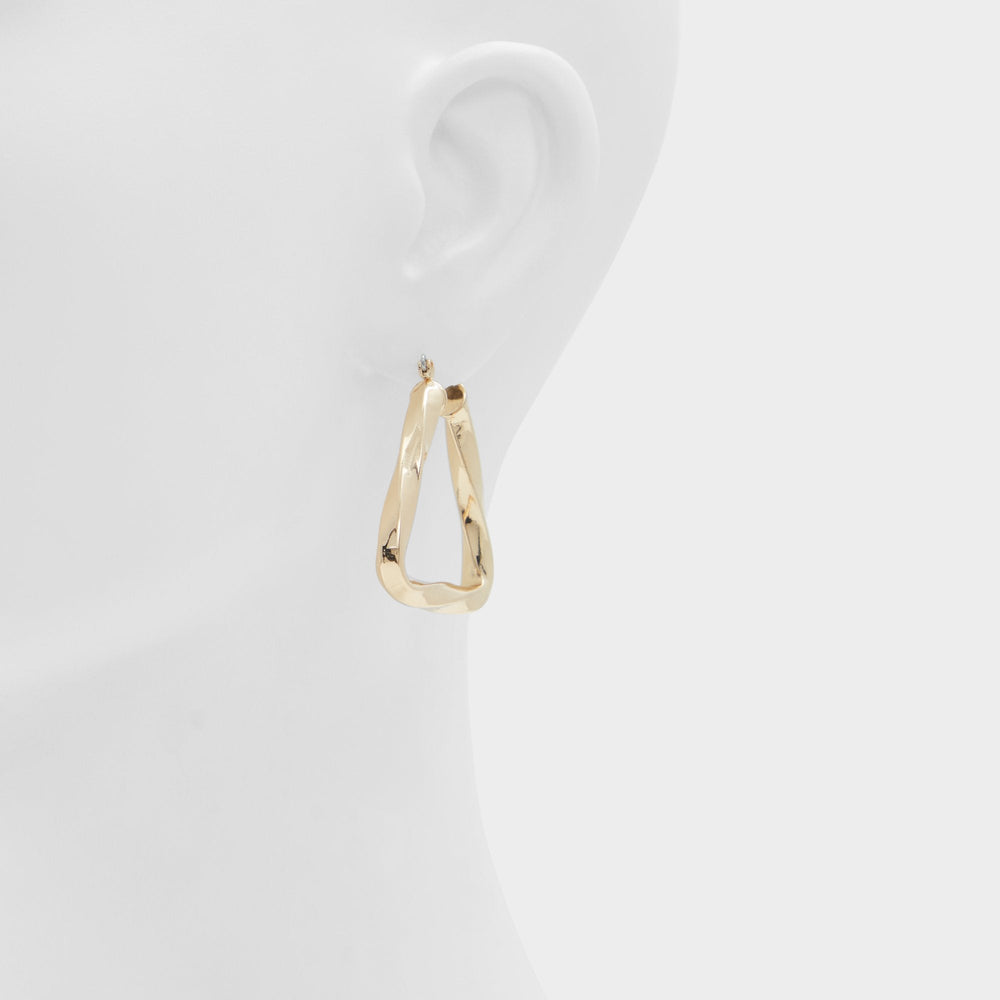 Aldo Babriclya Gold Women's Earrings - Hoop earrings Gold