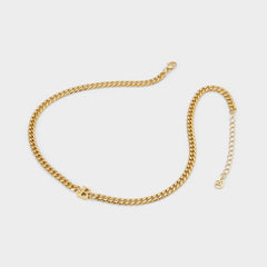 Aldo Yourletters Dark Yellow Women's Necklaces - Necklace Dark Yellow